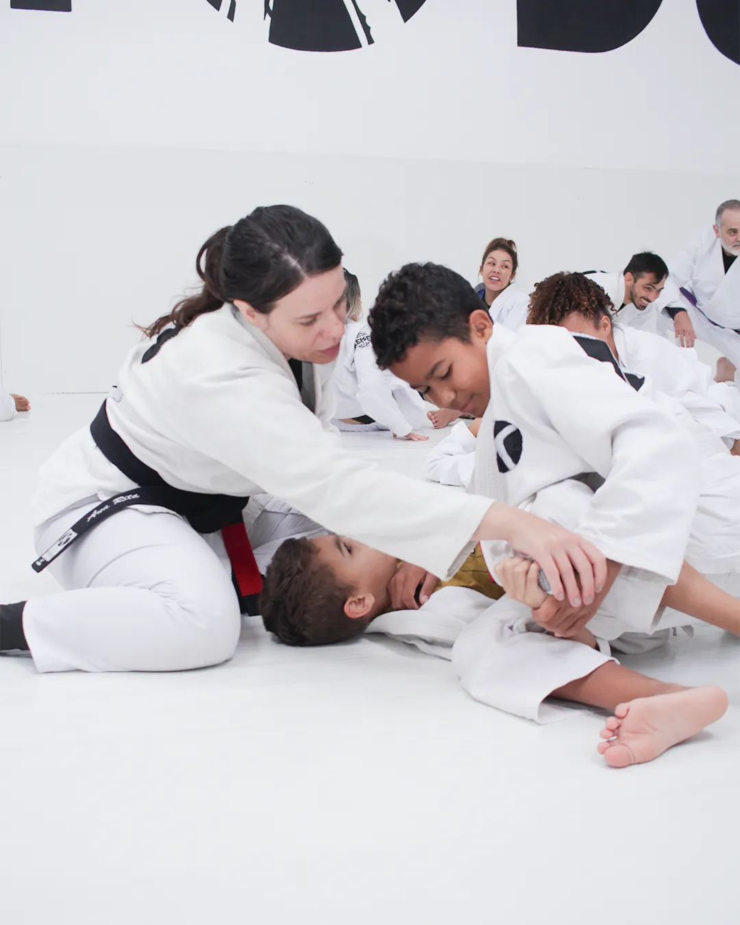 Crianças treinando na Keisei